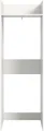 xonox Free Schrank Waschmaschinenschrank Trocknerschrank Turm in weiß 66x195x62