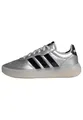adidas Unisex Kinder BARREDA Decode Shoes JUNIOR, Silver met./core Black/Chalk White, 39 1/3 EU
