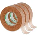 3M Micropore Vliespflaster Hypoallergen Hautfarben für Haut & Wimpern 1,25cm x 9,14m, 3 Rollen