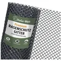 HaGa Profil Rasenschutzgitter in 2m Br. (Meterware) (zur Verstärkung von weitläufigen Flächen, insbesondere Park- und), Masche 30mm Hangbefestigung Gartengitter Bodenschutz schwarz 200 cm x 100 cm
