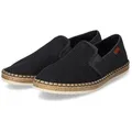 Rieker Espadrilles Slipper blau 43 EU