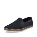 Rieker Herren Low-Top Sneaker B5265, Männer Halbschuhe,Freizeitschuhe,Turnschuhe,Laufschuhe,straßenschuhe,Strassenschuhe,blau (14),43 EU / 9 UK