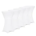 DeubaXXL DE Stehtischhusse 5er-Set Weiß Ø60cm 992326