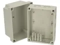 FIBOX Gehäuse mit Dichtung und Deckel, Serie: MNX mit metrischen Vorprägungen, Werkstoff Gehäuse Polycarbonat (PC) Maße