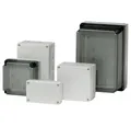 Fibox Montagerückgehäuse Fibox PCM 150/125 G 6016316 Universal-Gehäuse 180 x 130 x 125 Polycar, (PCM 150/125 G)