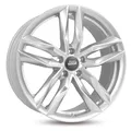 4x MAM RS3 silver painted 8x18 ET45 - LK5/112 ML66.6 Felge Alu
