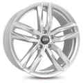 1x MAM WHEELS MAM RS3 silver painted 8.0Jx18 5x112 ET45