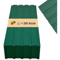 22x Trapezblech Metall Dachplatten für 10.12 m2 Stahlblech Verzinkt Profilblech für Carports Gerätehäuser und Dächer Wellenprofil Wandblech G... - Grün