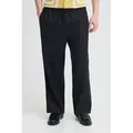 Casual Friday Leinenhose CFEngo Leinenhose aus 100% Leine - Loose Fit schwarz L/32