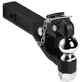 VEVOR Anhängerkupplung 9 T, für 50,8 mm Anhängekupplungshaken, Kombination 2-5/16-Zoll-Anhängerkupplungskugel, passend für 63,5 bis 76,2 mm Lüne
