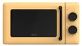 Cecotec Proclean 3110 Yellow, Arbeitsplatte, Solo-Mikrowelle, 20 l, 700 W, Drehregler, Gelb