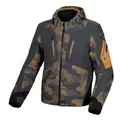 Macna Unisex Angle Jacke, Braun/Grau, M
