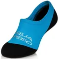 Aqua Speed Aqua-Strandsocken Kinder 20/21 – Dünn & angenehm im Wasser Wasserschuh (Bequeme Wassersocken – optimal für Wasseraktivitäten, Neopren Wassersocken Schwimmaccessoires) Dünne Wassersocken in Blau – Ideal für Strand & Pool blau 20 / 21