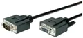 Value Seriell Anschlusskabel [1x D-SUB-Stecker 9pol. - 1x D-SUB-Buchse 9pol.] 1.00 m Schwarz