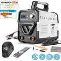 STAHLWERK Schweißgerät Elektroden ARC 200 ST – ohne Gas, 200 A, MMA (E-Hand), Lift-TIG-fähig, Überhitzungsschutz, Hotstart-Automatik, Anti-Stick