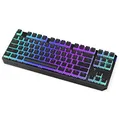 ENDORFY Thock TKL Wireless Red Pudding, Kailh Box Red Linear switches, PBT Pudding keycaps Wireless Keyboard 2.4 GHz and Bluetooth, TKL 80% Mechanical Keyboard, QWERTY Layout | EY5A119