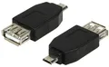 LogiLink USB 2.0 Adapter Micro USB Stecker - USB Kupplung