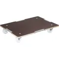 WAGNER Transporthilfe MAXIGRIP für EUROBOXEN - 80 x 60 x 13,5 cm, Rollen Ø 100 mm, Sicherung, Tragkraft 400 kg - 20137901