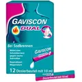 GAVISCON Dual Suspension mit Zweifachwirkung gegen Sodbrennen 12X10 ml
