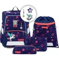 Step by Step Ranzen-Set SPACE SHINE "Pegasus Night Nuala" 5-teilig - Lila