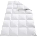 BALETTE Premium Daunen-Kassettenbettdecke Elegance, warm (200 x 220 cm)