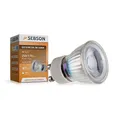 SEBSON LED Lampe GU10 warmweiß 3W, 35mm Durchmesser, ersetzt 25W Halogen, GU10 LED Strahler 230V, 250lm, Leuchtmittel Spot 46°, Deckenstrahler ø35 x 47mm