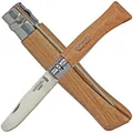 Opinel No 07 Kindermesser Taschenmesser abgerundete Klinge Buchenholzgriff natur
