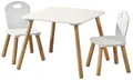 KINDERMÖBEL-SET Kesper 1771213 Weiß-Braun 2–6 Jahre