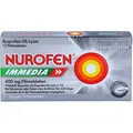Reckitt Benckiser Deutschland GmbH NUROFEN Immedia 400 mg Filmtabletten 12 St.
