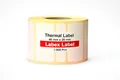 Labex Label 40x20 mm Thermoetiketten auf Rolle – 1 Rolle (1000 Versandetiketten) – Barcodeetiketten, Lageretiketten, Paketaufkleber – Kompatibel mit Zebra, Argox, Sato – Thermodirekt
