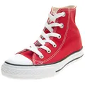 Converse Chuck Taylor Yths C/t Allstar Hi Canvas, Unisex-Kinder Fitnessschuhe, Rot (Red 600), 34 EU