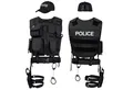 Black Snake Kostüm Taktisches Agenten-Kostüm für Fasching – FBI, SWAT, POLICE & mehr, Agentenkostüm SWAT FBI POLICE SECURITY