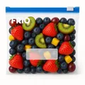 FRIO Gefrierbeutel mit Schieber – 15 Stück, 3 l, 26,5 x 26,5 cm, starke Zipper Beutel mit Bodenfalte, luftdicht & mehrfach verwendbar, ideal für Tiefkühlung & Vorrat