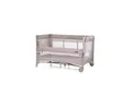 Chipolino Reisebett Glory 2 Ebenen Matratze Räder zusammenklappbar Tragetasche beige