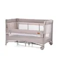 Chipolino Reisebett Glory 2 Ebenen Matratze Räder zusammenklappbar Tragetasche beige