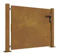 vidaXL Gartentor Gartentor 100x100 cm Cortenstahl