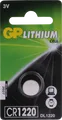 CR 1220 GP - Lithium-Knopfzelle, 3 V, 36 mAh, 12,0x2,0 mm