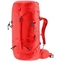 Deuter Guide 34+6 Hochtourenrucksack (Volumen 34 Liter/ Gewicht 1,21 kg/ Rückenlänge 44 bis 54 cm) - STK - poppy-crimson