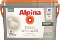 Alpina Silikat Wohnweiß Wandfarbe 10 L