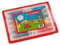 STABILO Trio A-Z Schulpackung Ergonomische Filzstifte – 144 Stück