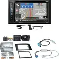 Pioneer AVIC-Z730DAB USB DAB+ MP3 Digitalradio Einbauset für Mercedes ML W164
