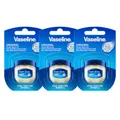 Vaseline Lip Therapy 7G Das Original | Pflegender Lippenbalsam für optimale Feuchtigkeit | 3er Pack
