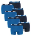 PUMA 8 er Pack Boxer Boxershorts Men Herren Unterhose Pant Unterwäsche, Farbe:420 - True Blue, Bekleidungsgröße:XL