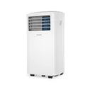 Comfee Mobiles Klimagerät MPPH-09CRN7, 3-in-1 Klimaanlage mit Abluftschlauch, Kühlen&Entfeuchten&Ventilieren, 9000 BTU, 2.6kW, für Räume ca. 80m³(31㎡), EEK A