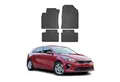 OMAC Auto-Fußmatten für Kia Ceed 2018-2025 Gummimatten Schwarz 4 tlg (4 St), für Kia Ceed 2018-2025 Kia Ceed 2018-2025, Antirutsch,Wasserfest,Einfache Installation