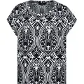 Monari Kurzarmhemd T-Shirt schwarz 44