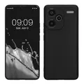 kwmobile Handyhülle für Xiaomi Redmi Note 13 Pro+ 5G / Redmi Note 13 Pro Plus 5G Hülle - weiches Handy Silikon Case - Schutzhülle Cover - Schwarz