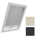 WOLTU Thermo Dachfenster Rollo ohne Bohren Sonnenschutz Verdunkelungsrollo mit Saugnäpfen, Thermorollo Hitzeschutz für Velux- und Roto-Fenster F06 / 206, Dunkelgrau 48x93 cm