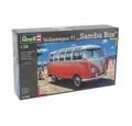 Revell® Modellbausatz Volkswagen T1 Samba Bus, 07399, Maßstab 1:24, (173-tlg)