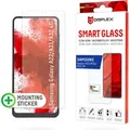 Displex Smart Glass 9H Gehärtetes Glas, Kunststofffolie Displayschutz - 1 - für LCD Smartphone - Bruchfest, Resistent gegen Fingerabdrücke, Krat... - Transparent